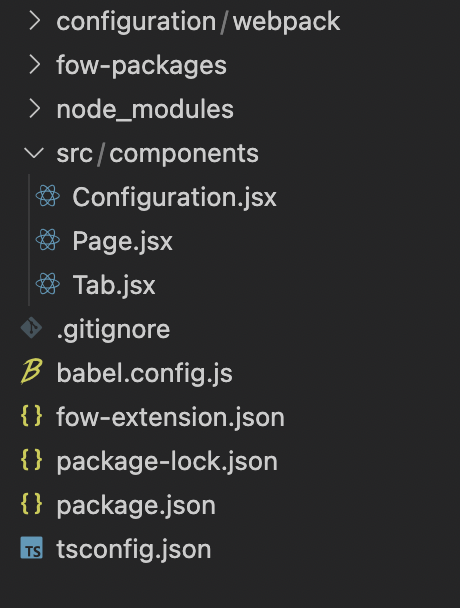 Extension Folders